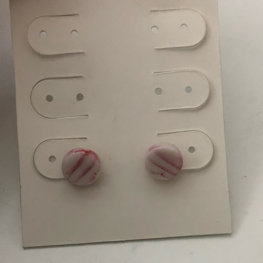Stone earrings!